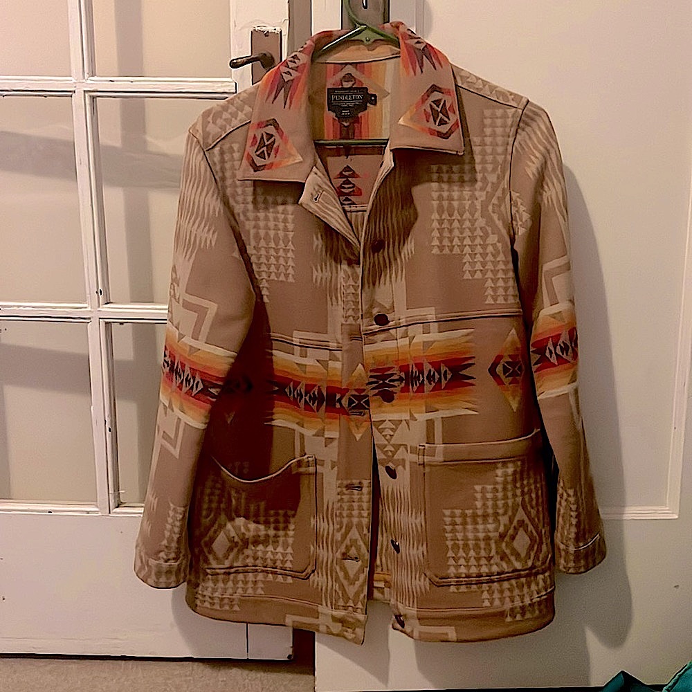 Pendleton TAN CHIEF JOSEPH vintage wool jacket. Brand new worn twice.